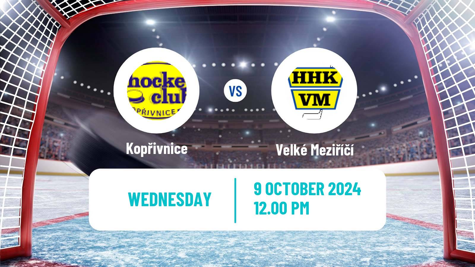 Hockey Czech 2 Liga Hockey East Kopřivnice - Velké Meziříčí