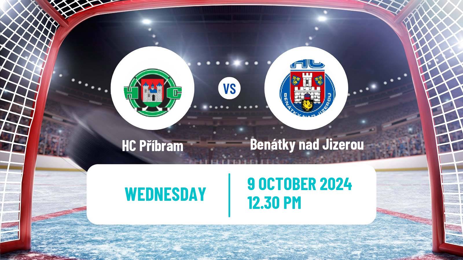 Hockey Czech 2 Liga Hockey West Příbram - Benátky nad Jizerou