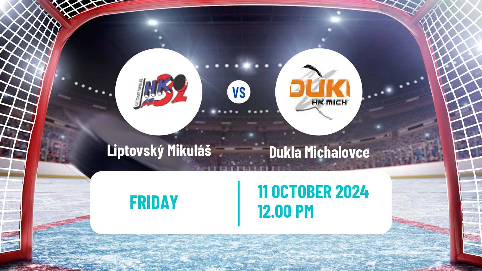 Hockey Slovak Extraliga Liptovský Mikuláš - Dukla Michalovce