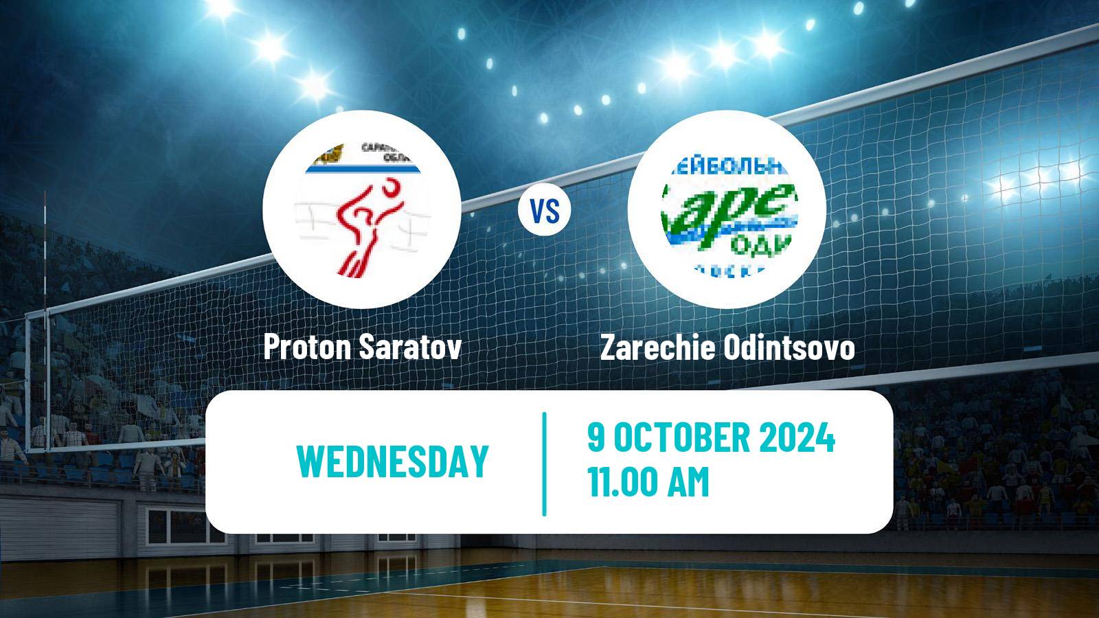 Volleyball Russian Cup Volleyball Women Proton Saratov - Zarechie Odintsovo