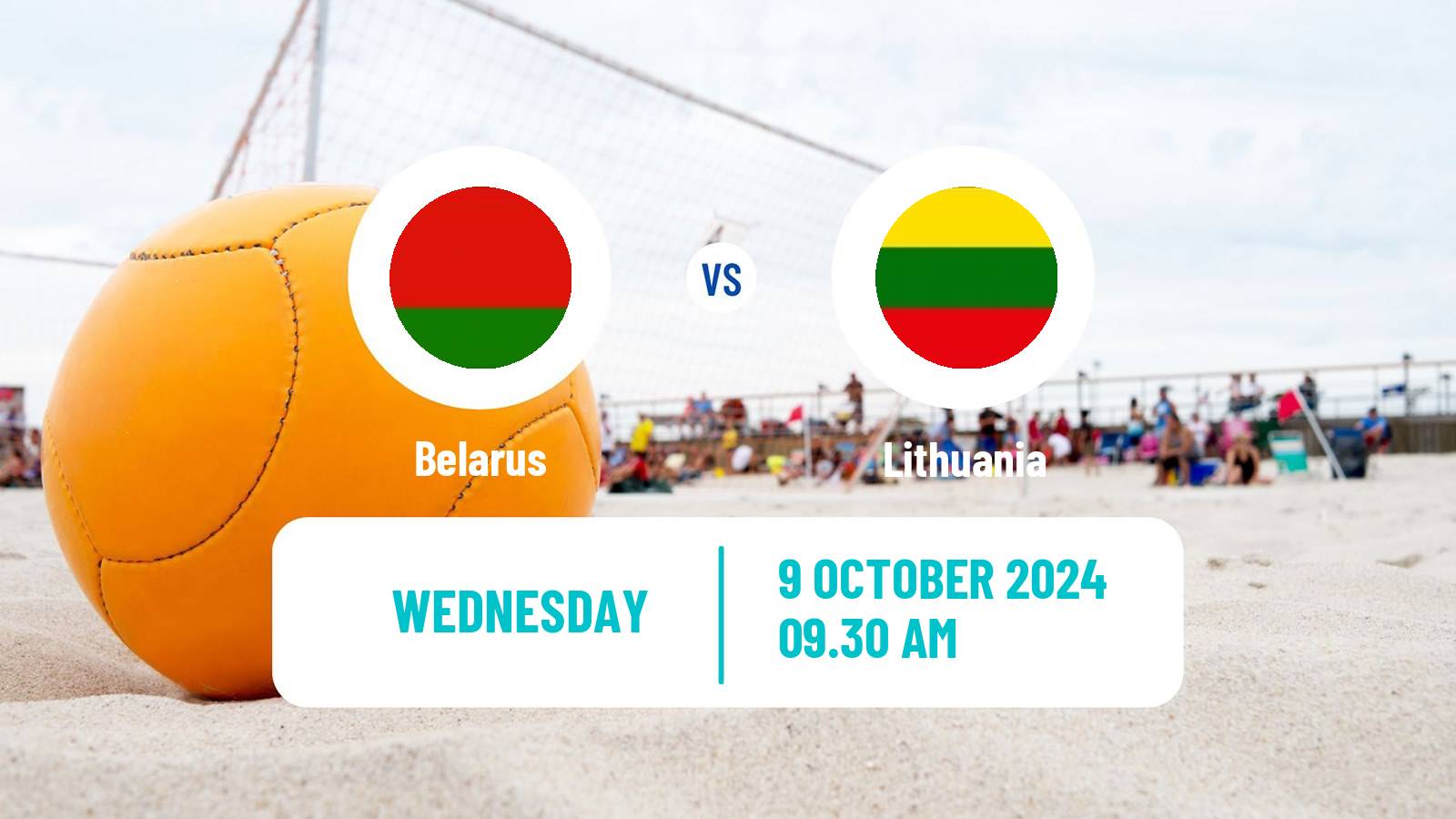 Beach soccer World Cup Belarus - Lithuania