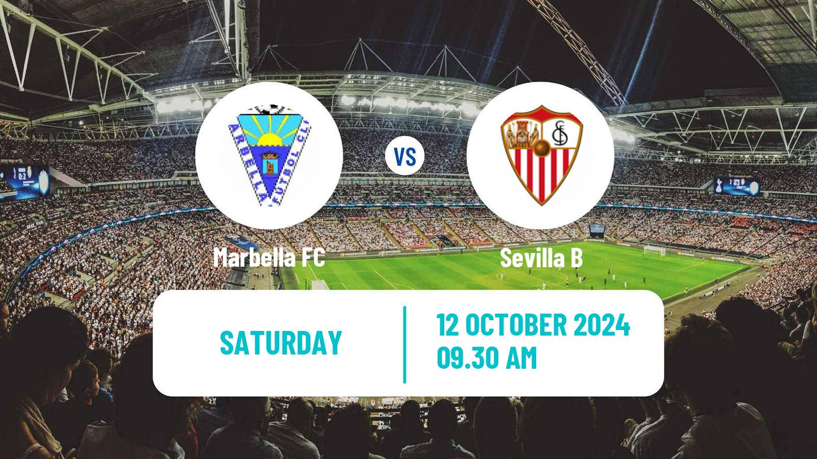 Soccer Spanish Primera RFEF Group 2 Marbella - Sevilla B