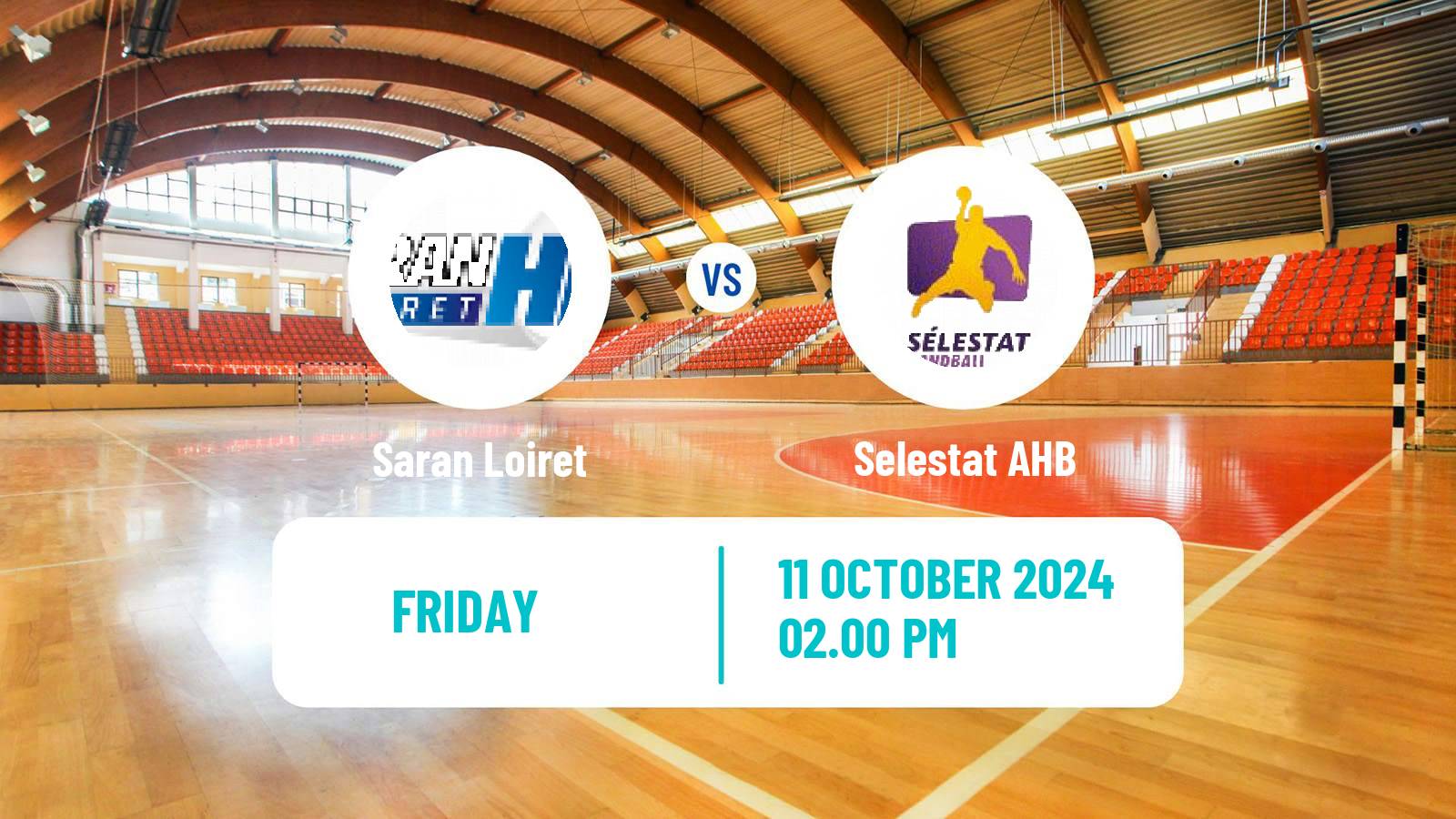 Handball French Proligue Handball Saran Loiret - Selestat AHB