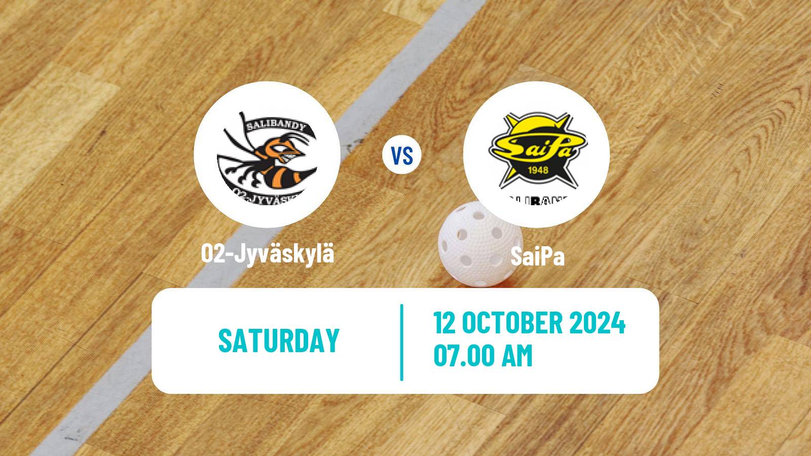 Floorball Finnish Divari O2-Jyväskylä - SaiPa