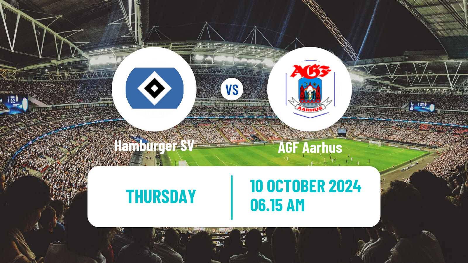 Soccer Club Friendly Hamburger SV - AGF Aarhus