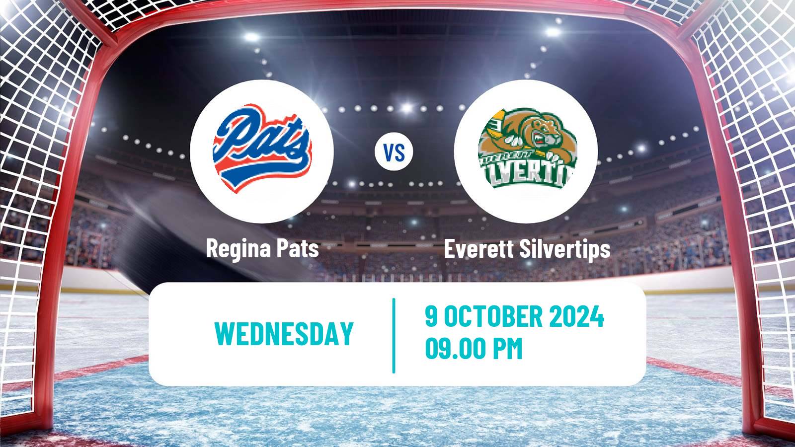 Hockey WHL Regina Pats - Everett Silvertips