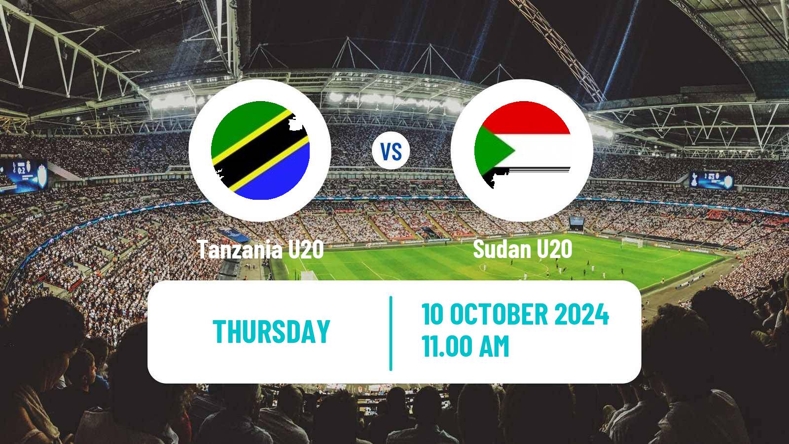 Soccer CECAFA Championship U20 Tanzania U20 - Sudan U20