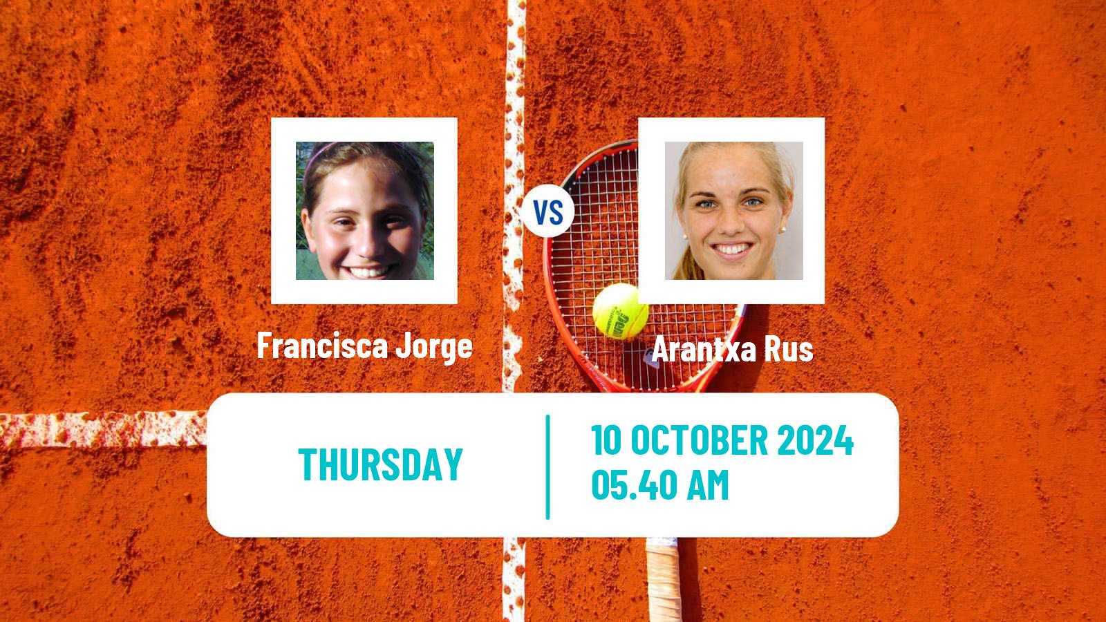 Tennis ITF W100 Cornella De Llobregat Women Francisca Jorge - Arantxa Rus