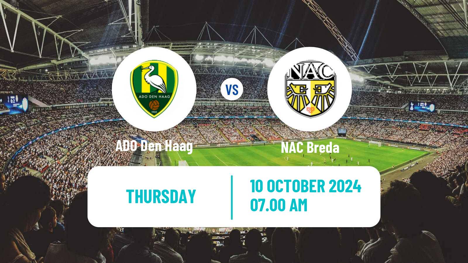 Soccer Club Friendly ADO Den Haag - NAC Breda