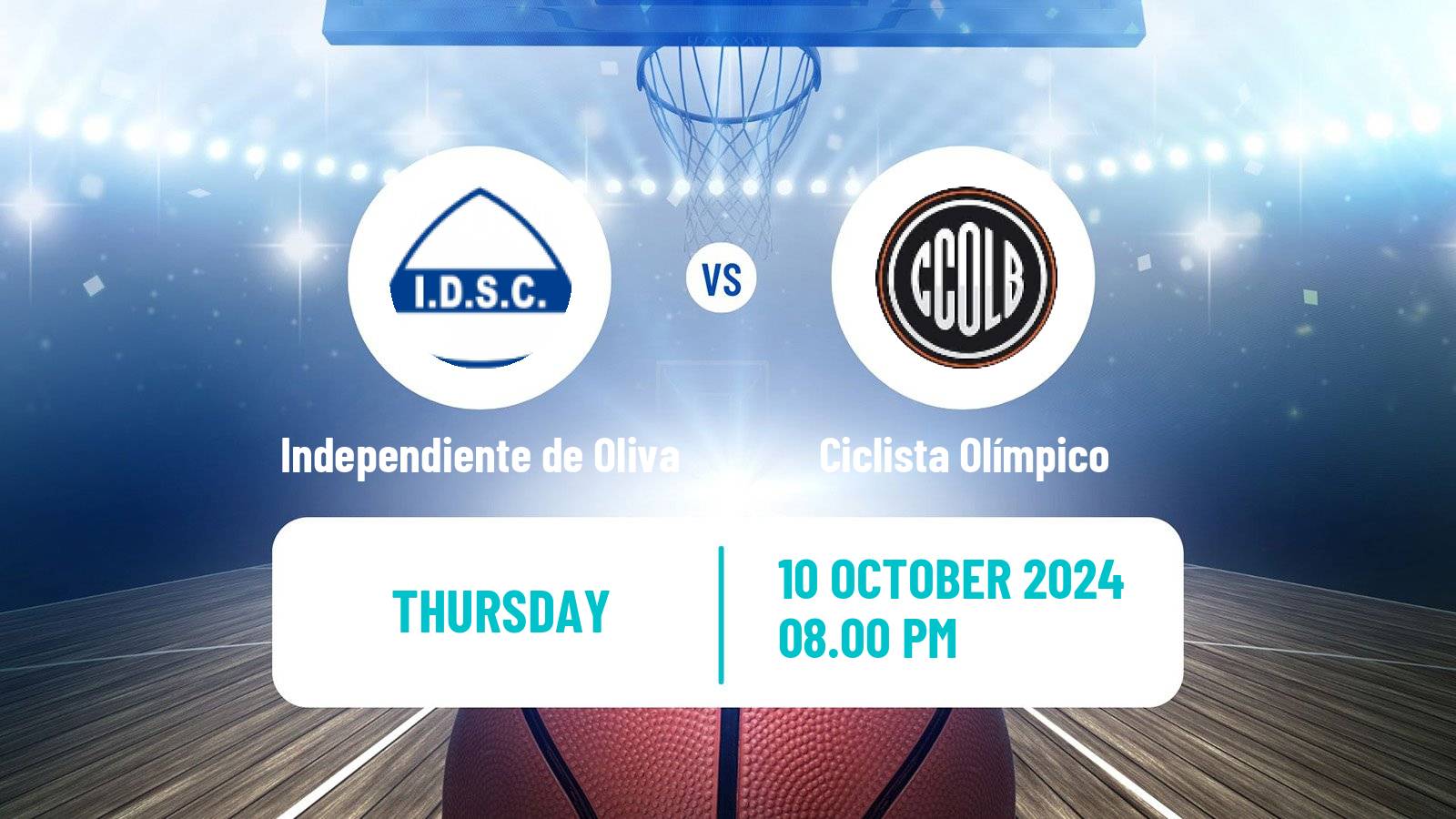 Basketball Argentinian LNB Independiente de Oliva - Ciclista Olímpico