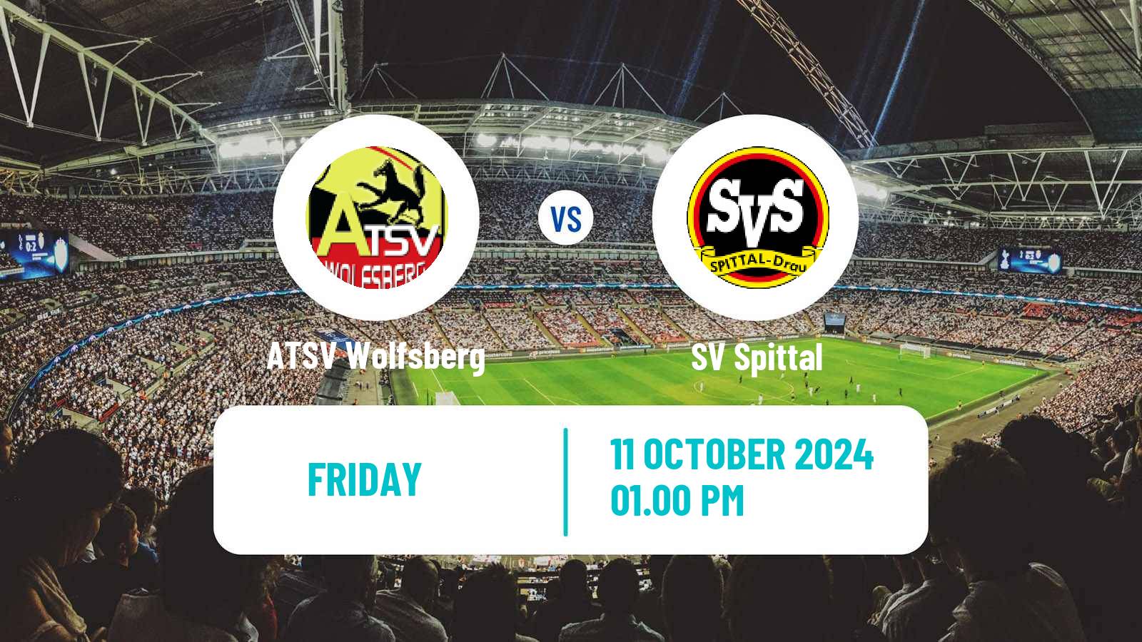 Soccer Austrian Landesliga Karnten ATSV Wolfsberg - Spittal