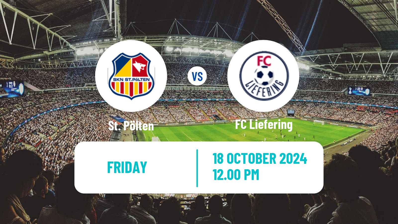 Soccer Austrian 2 Liga St. Pölten - Liefering