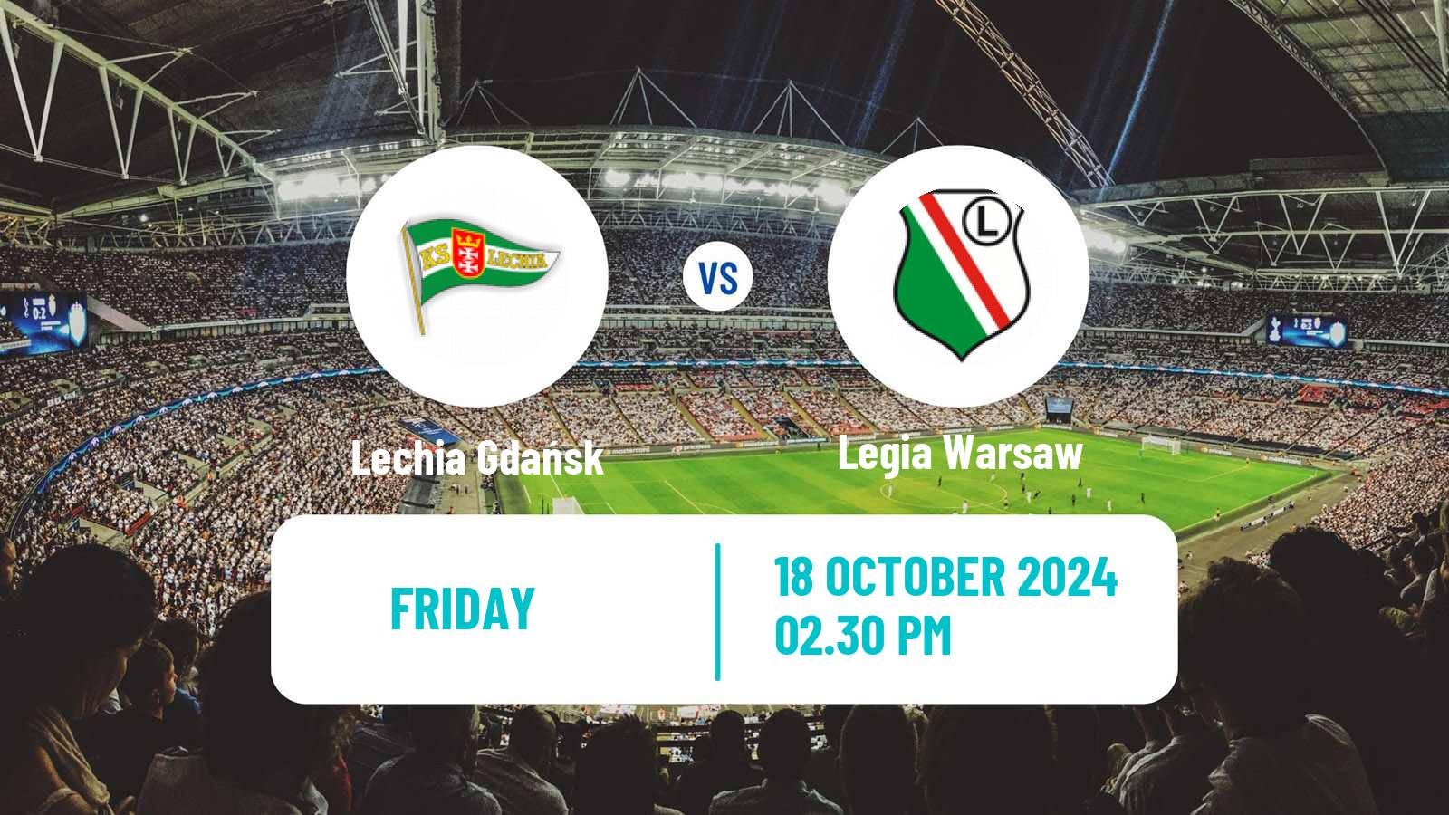 Soccer Polish Ekstraklasa Lechia Gdańsk - Legia Warsaw