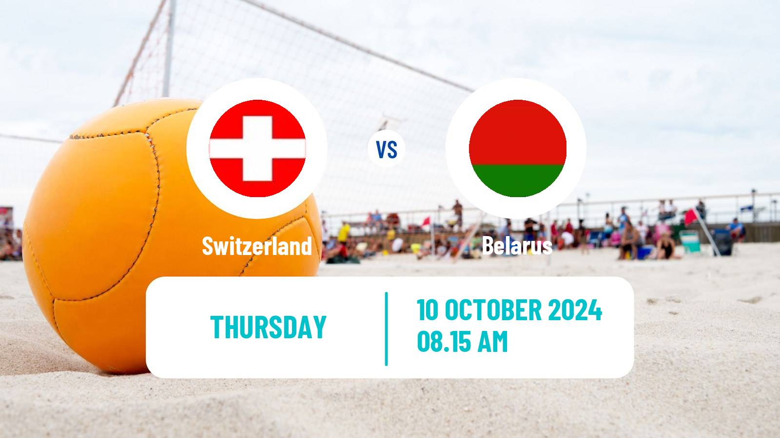 Beach soccer World Cup Switzerland - Belarus