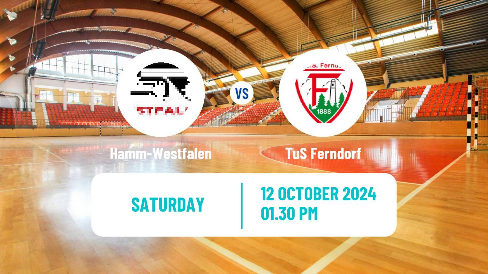 Handball German 2 Bundesliga Handball Hamm-Westfalen - Ferndorf