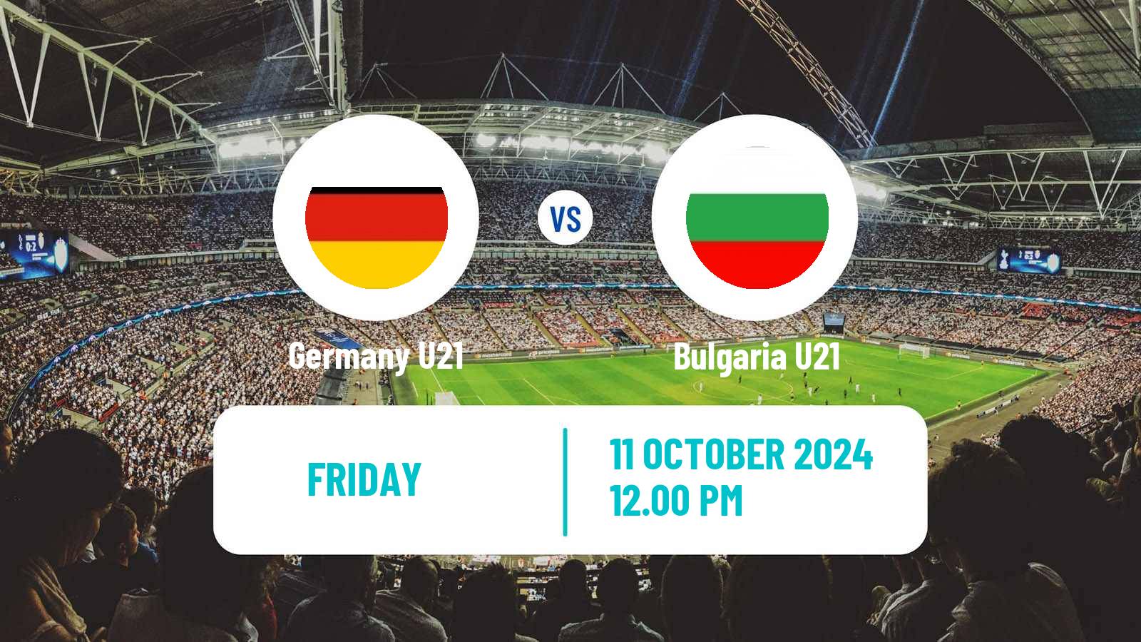 Soccer UEFA Euro U21 Germany U21 - Bulgaria U21