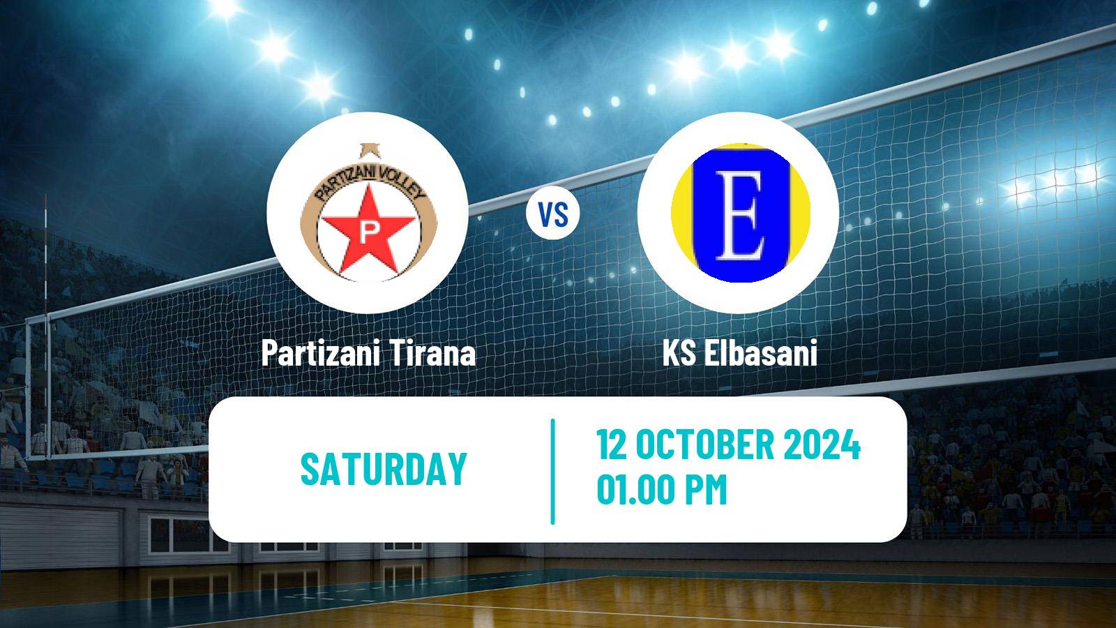 Volleyball Albanian Superliga Volleyball Partizani Tirana - Elbasani