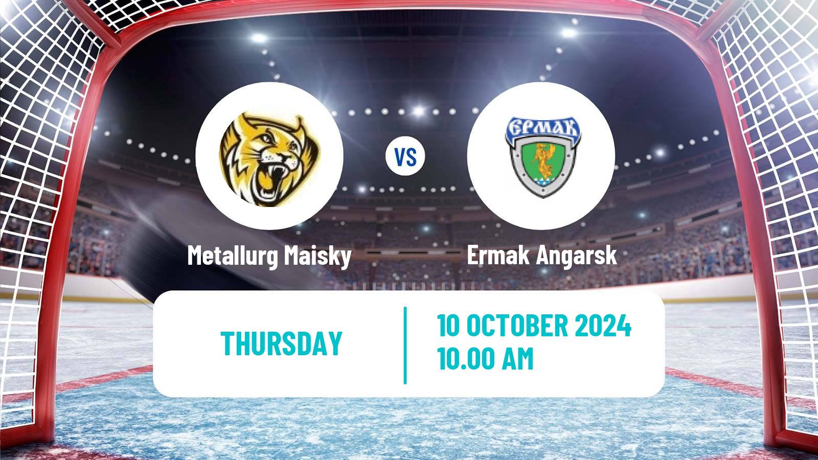 Hockey NMHL Metallurg Maisky - Ermak Angarsk