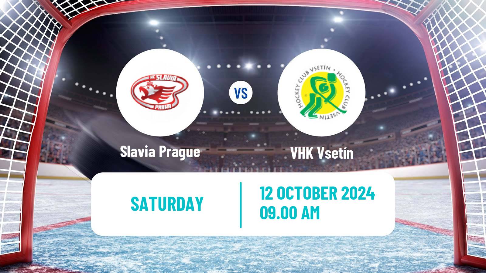 Hockey Czech Chance Liga Slavia Prague - Vsetín