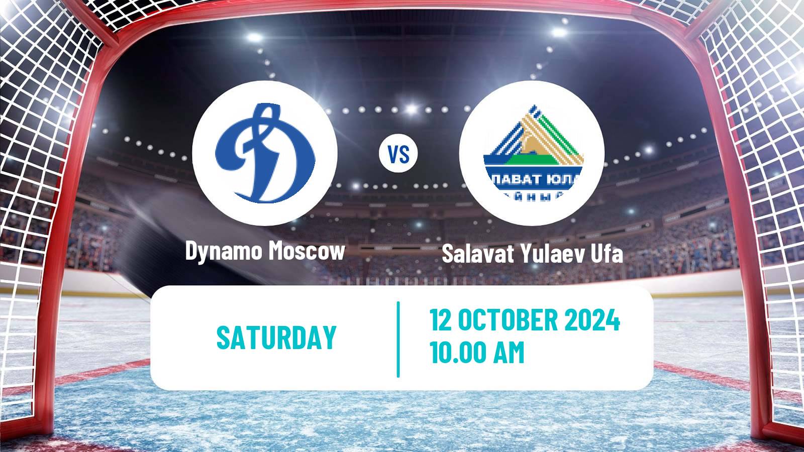 Hockey KHL Dynamo Moscow - Salavat Yulaev Ufa