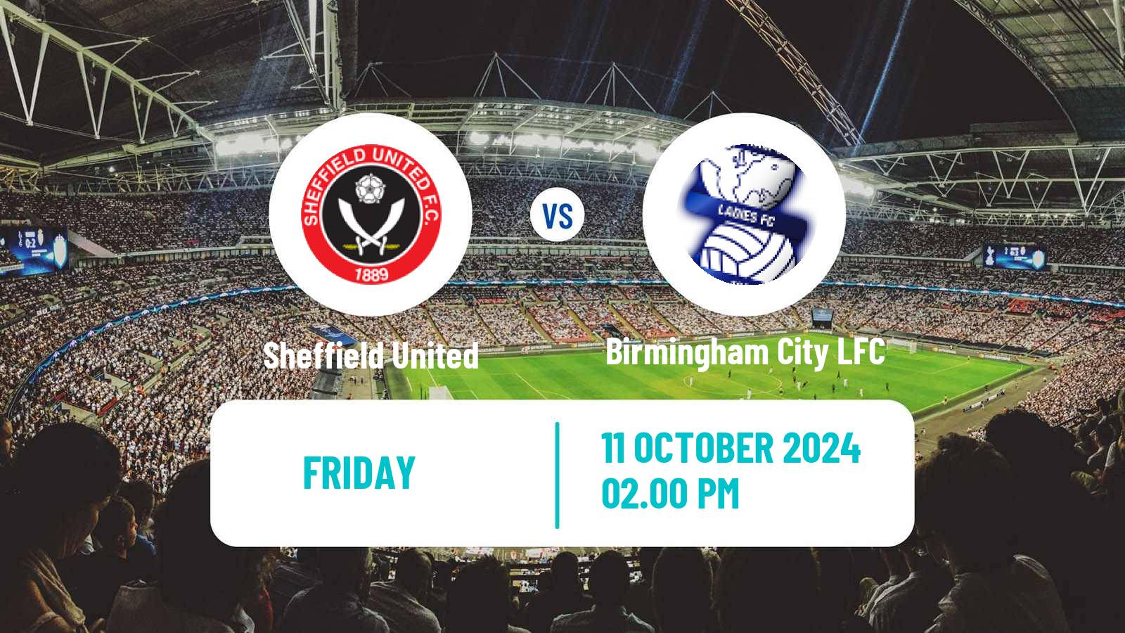 Soccer English Women Championship Sheffield United - Birmingham City LFC