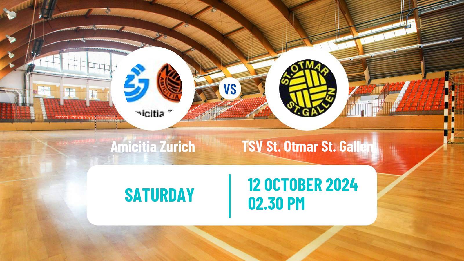 Handball Swiss NLA Handball Amicitia Zurich - TSV St. Otmar St. Gallen