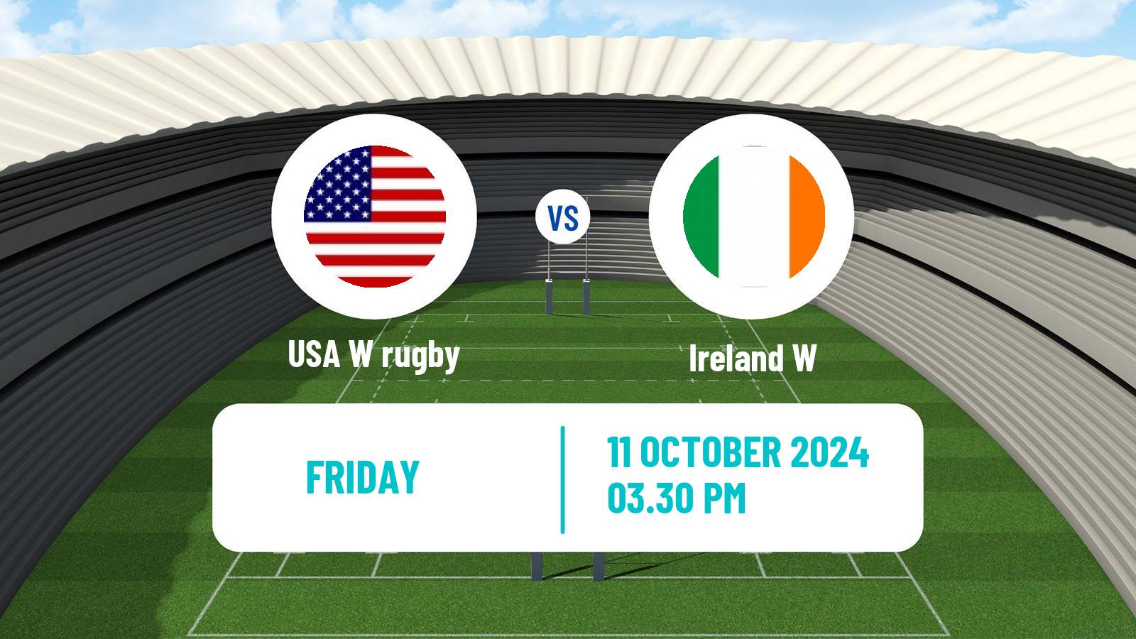 Rugby union WXV 1 Rugby Women USA W - Ireland W