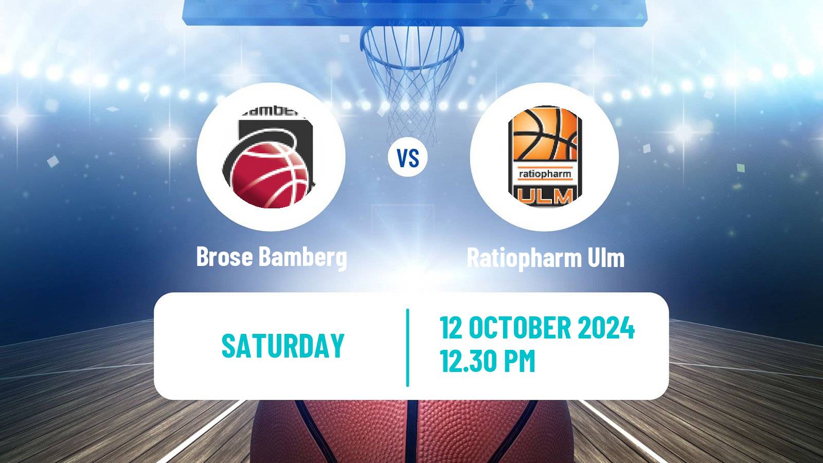 Basketball German Cup Basketball Brose Bamberg - Ratiopharm Ulm