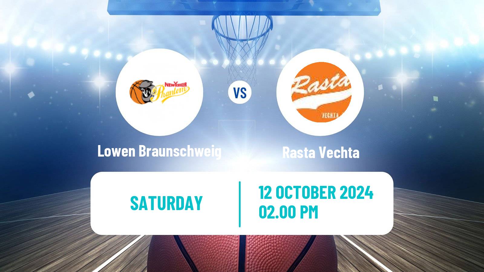 Basketball German Cup Basketball Lowen Braunschweig - Rasta Vechta