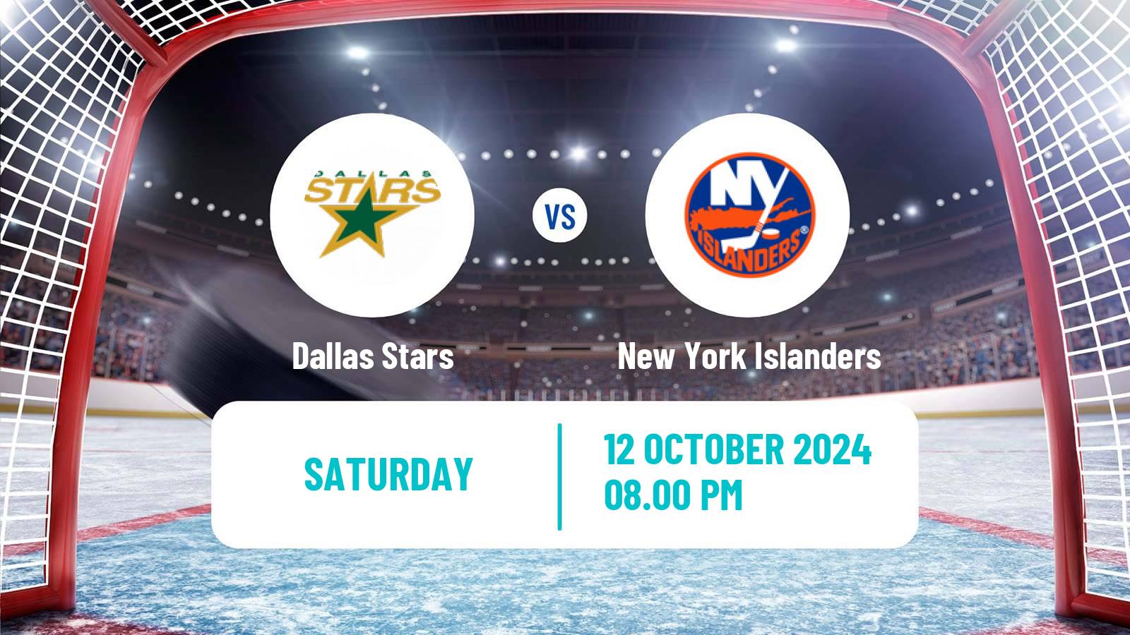 Hockey NHL Dallas Stars - New York Islanders