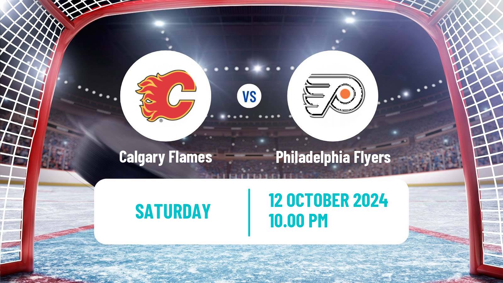 Hockey NHL Calgary Flames - Philadelphia Flyers