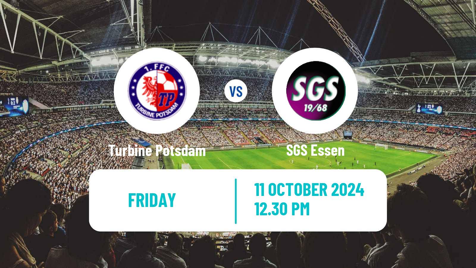 Soccer German Bundesliga Women Turbine Potsdam - SGS Essen