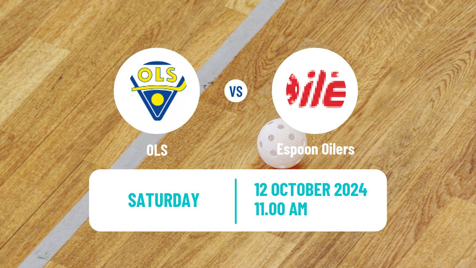 Floorball Finnish F-Liiga OLS - Espoon Oilers