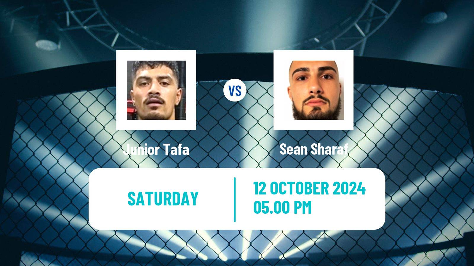 MMA Heavyweight UFC Men Junior Tafa - Sean Sharaf