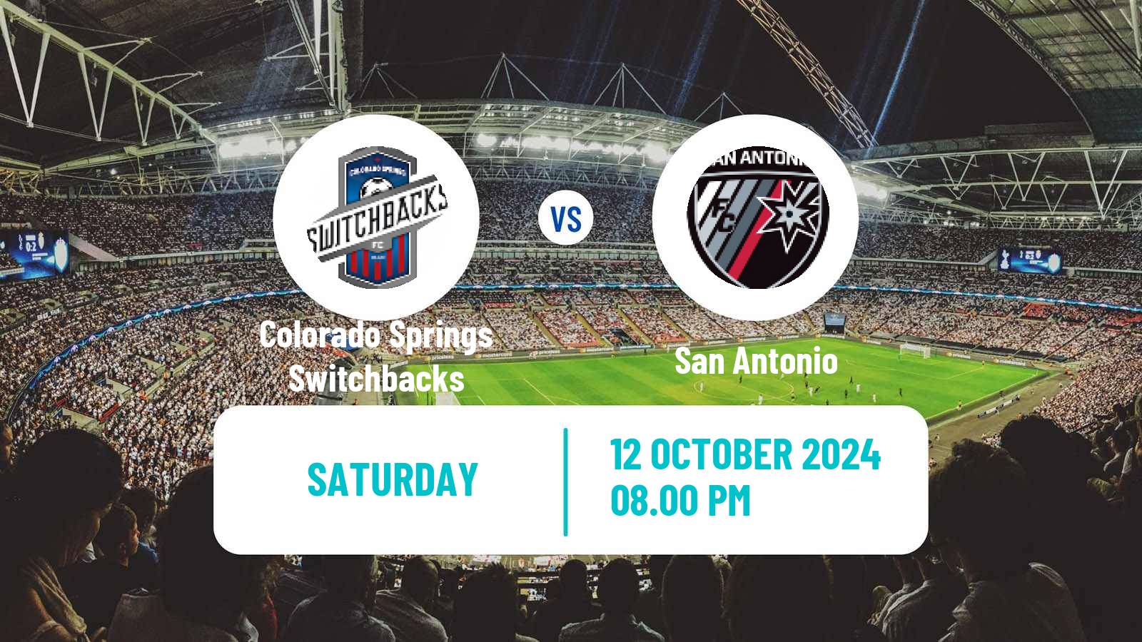 Soccer USL Championship Colorado Springs Switchbacks - San Antonio