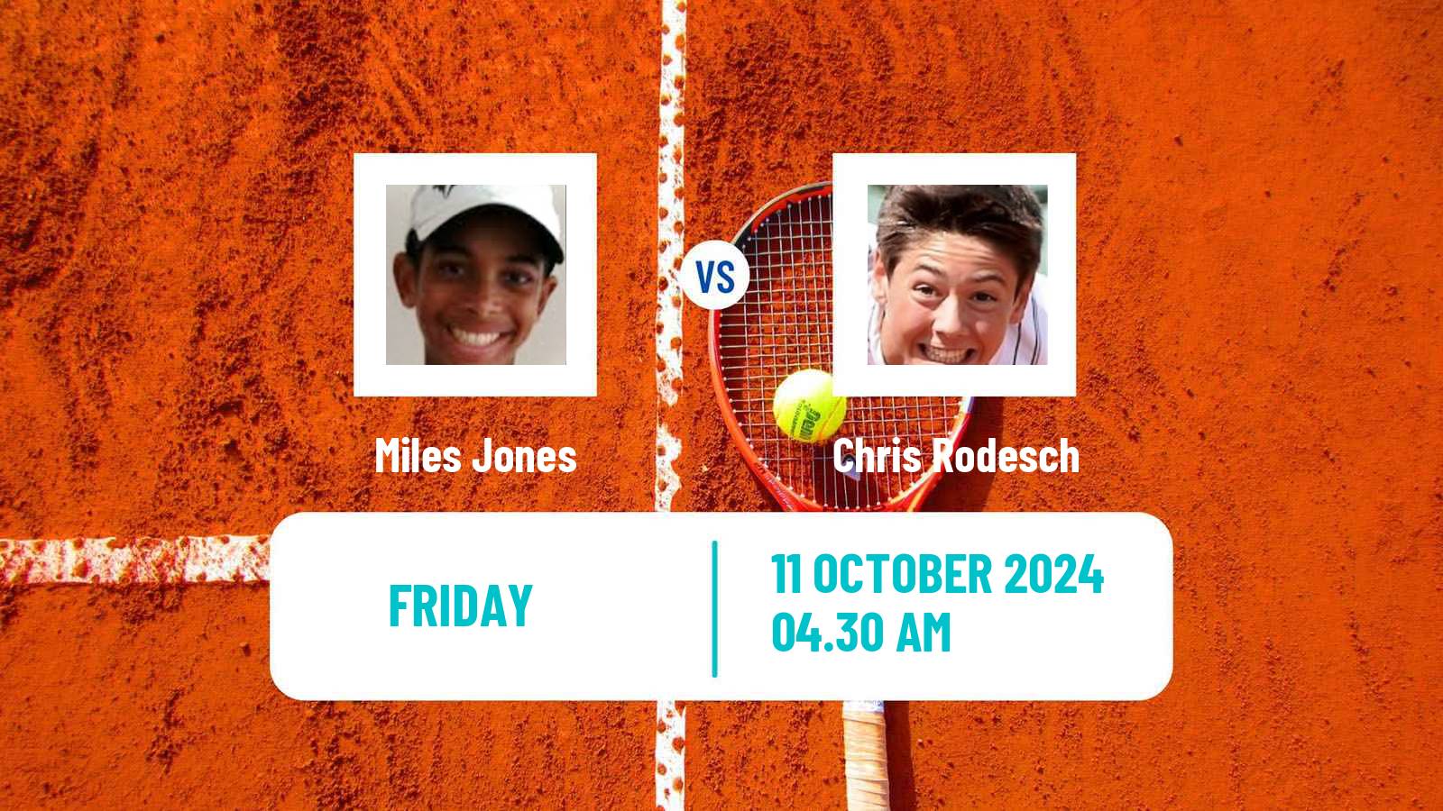 Tennis ITF M15 Monastir 41 Men Miles Jones - Chris Rodesch