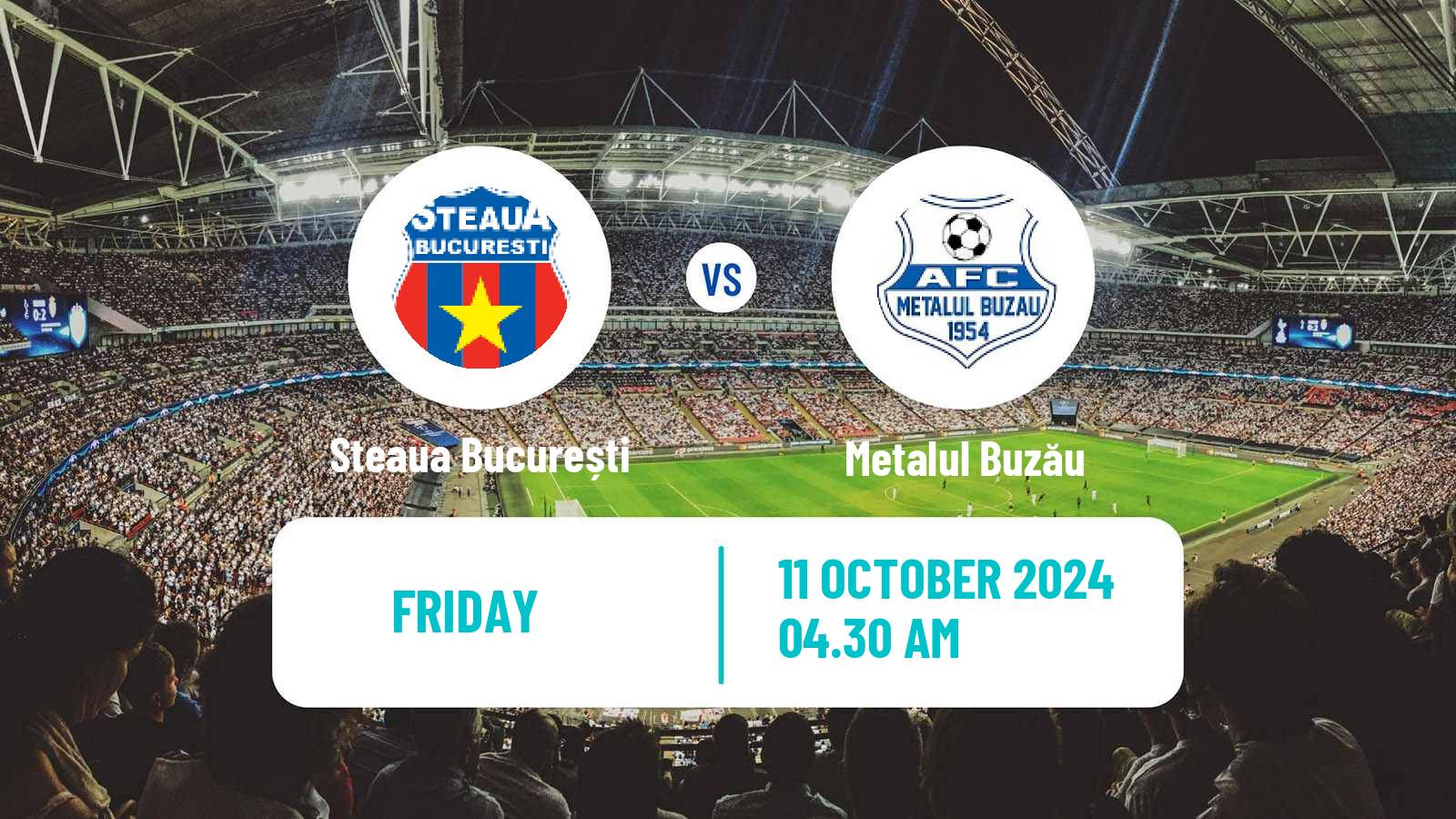 Soccer Club Friendly Steaua București - Metalul Buzău