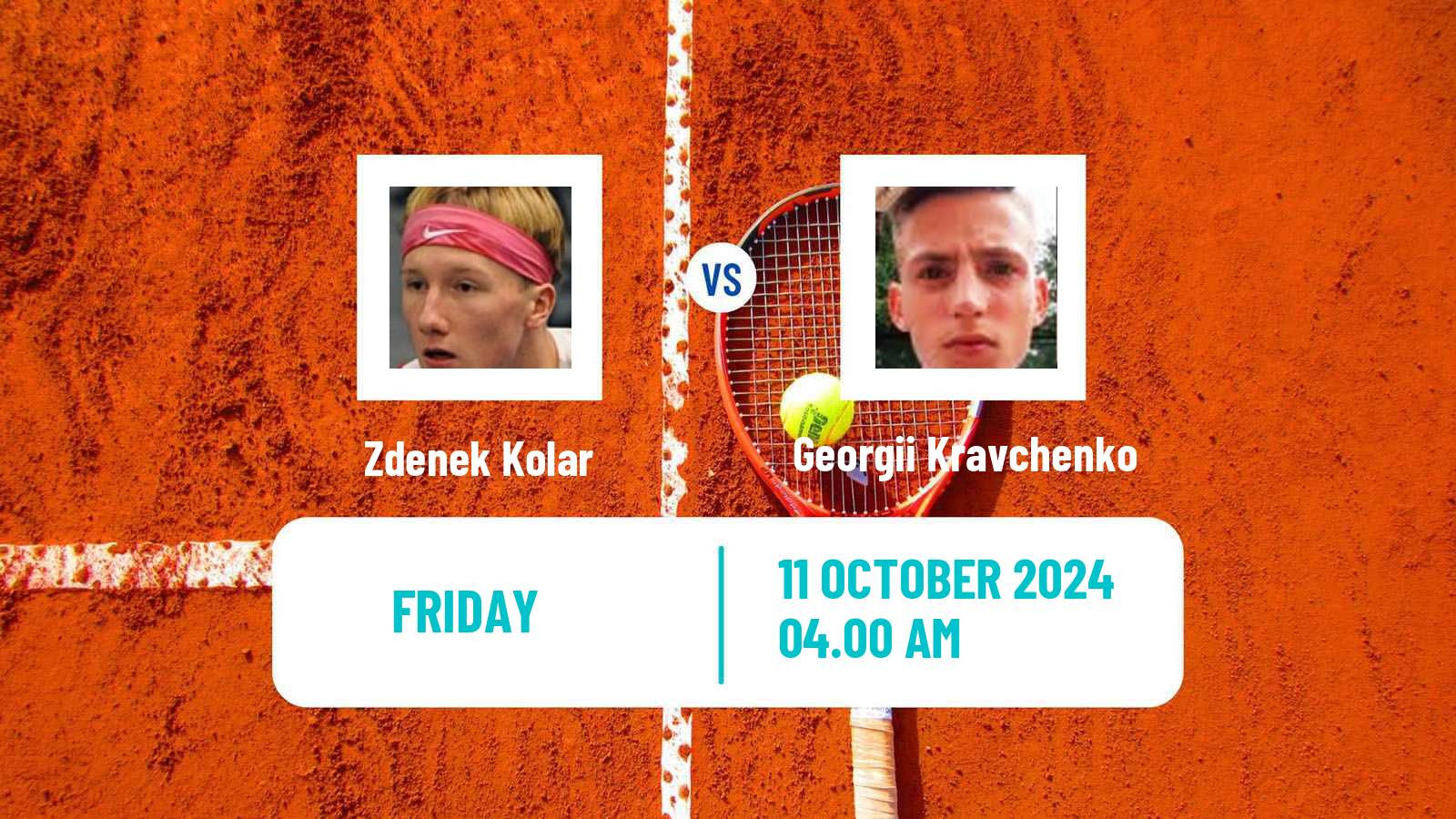 Tennis ITF M15 Grodzisk Mazowiecki 3 Men Zdenek Kolar - Georgii Kravchenko