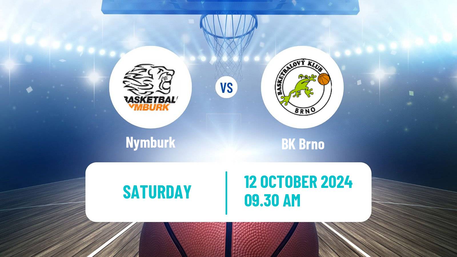 Basketball Czech NBL Nymburk - Brno