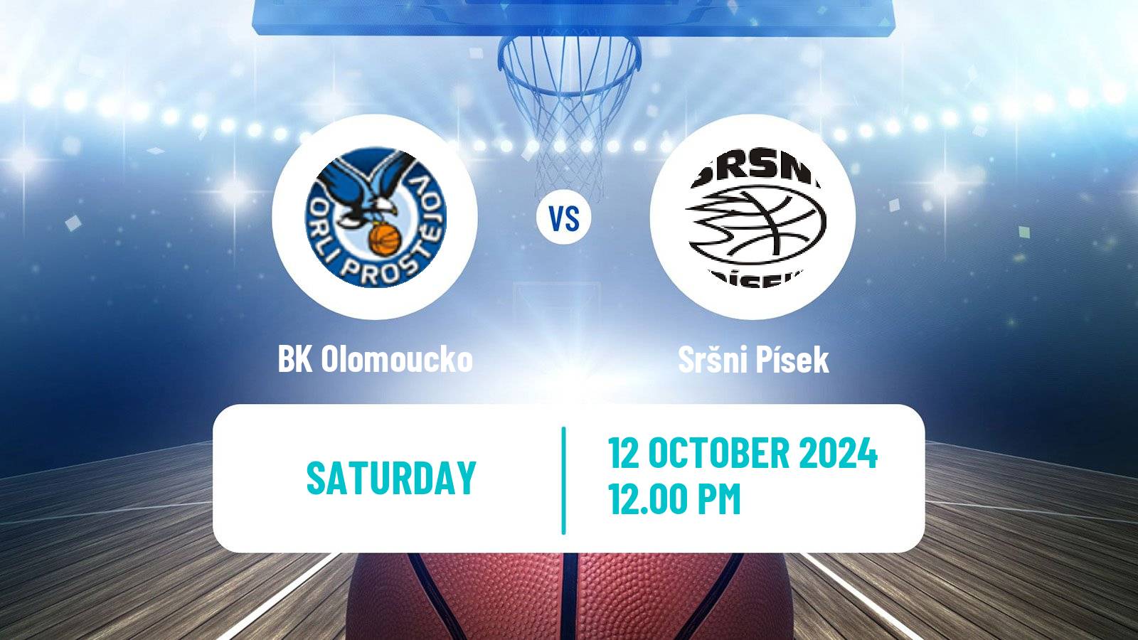 Basketball Czech NBL Olomoucko - Sršni Písek