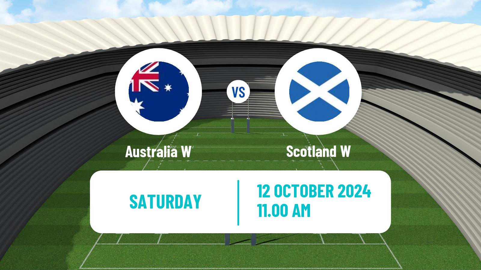 Rugby union WXV 2 Rugby Women Australia W - Scotland W