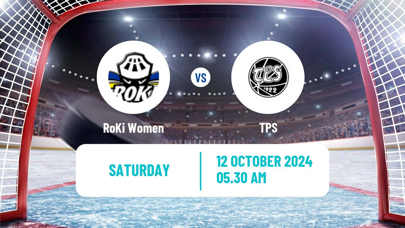 Hockey Finnish Liiga Hockey Women RoKi - TPS