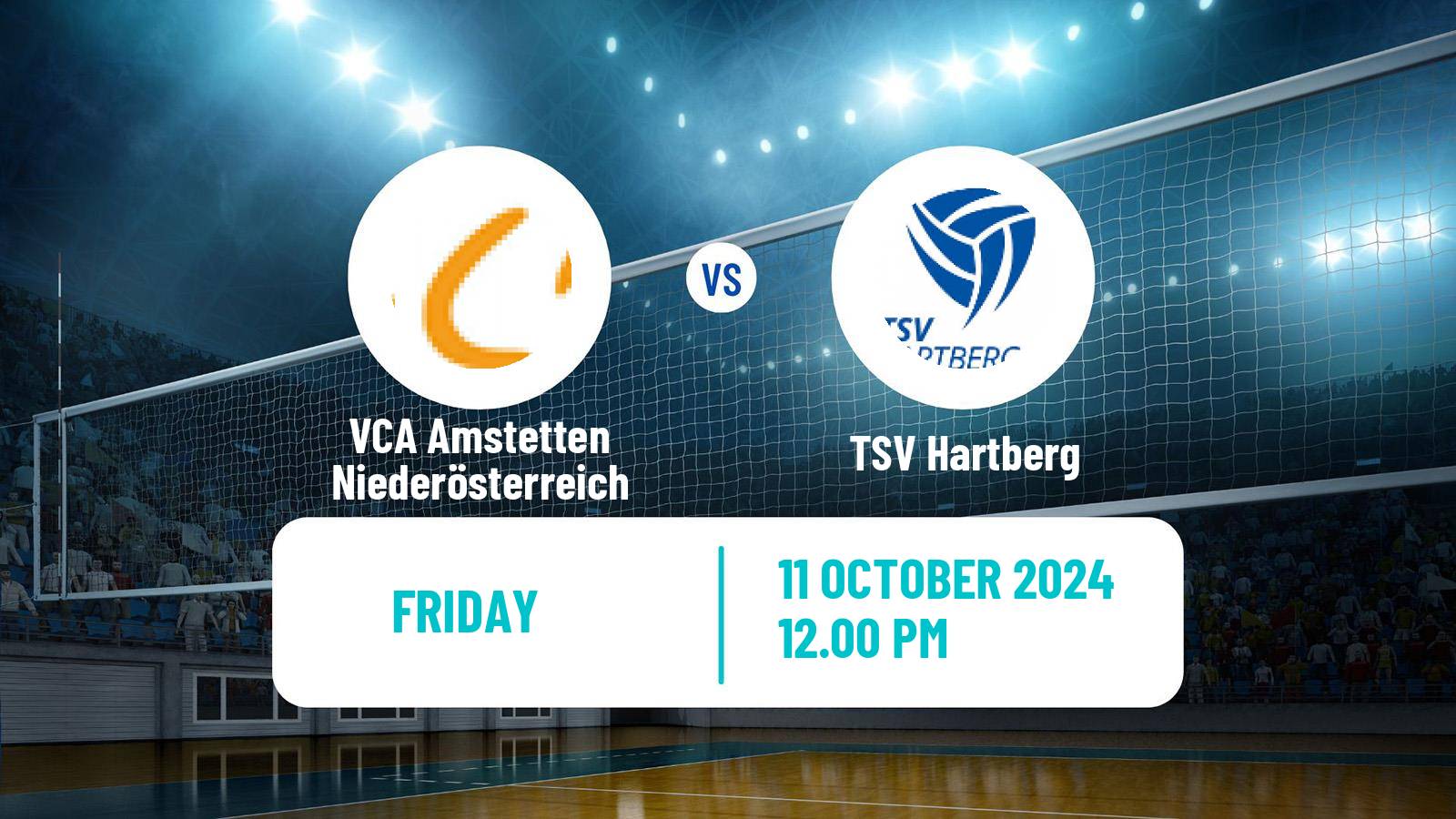 Volleyball Austrian Volley League VCA Amstetten Niederösterreich - TSV Hartberg