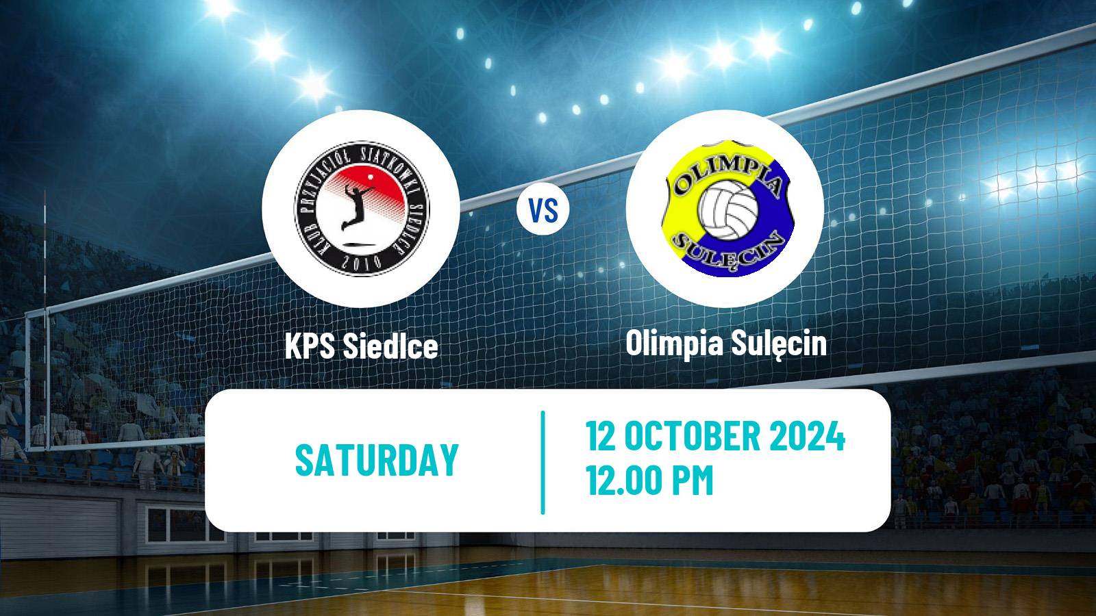 Volleyball Polish I Liga Volleyball Siedlce - Olimpia Sulęcin