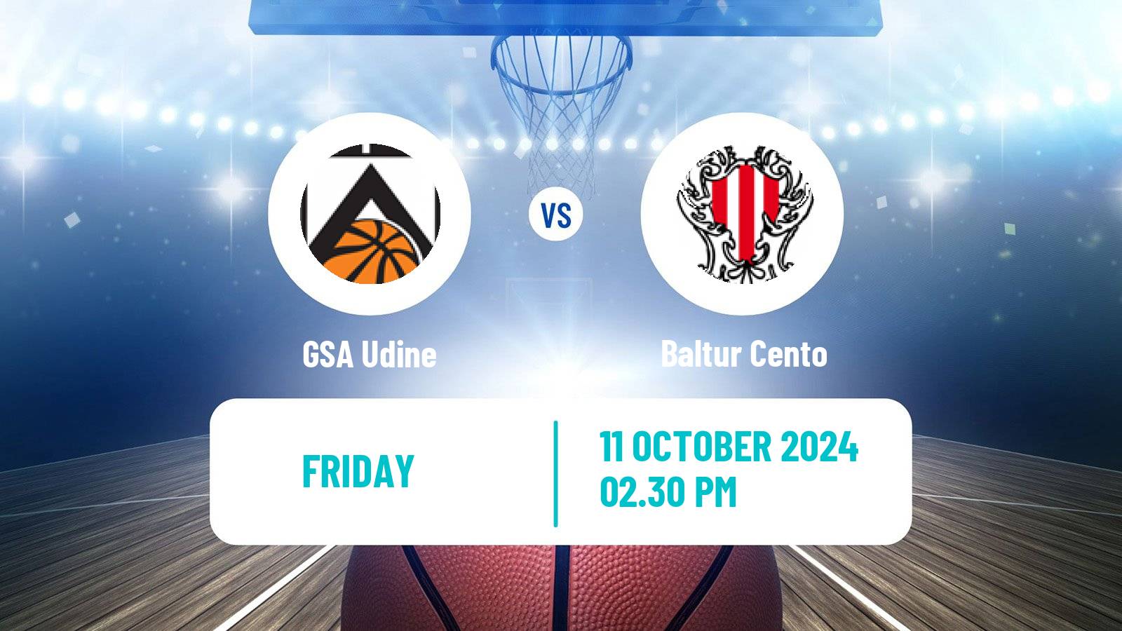 Basketball Italian Serie A2 Basketball Udine - Baltur Cento