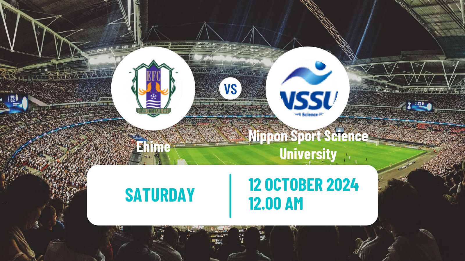 Soccer Japan Nadeshiko League Women Ehime - Nippon Sport Science University