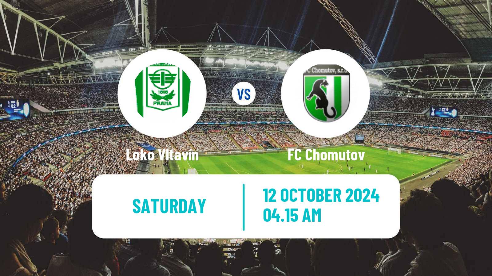 Soccer Czech CFL Group A Loko Vltavín - Chomutov