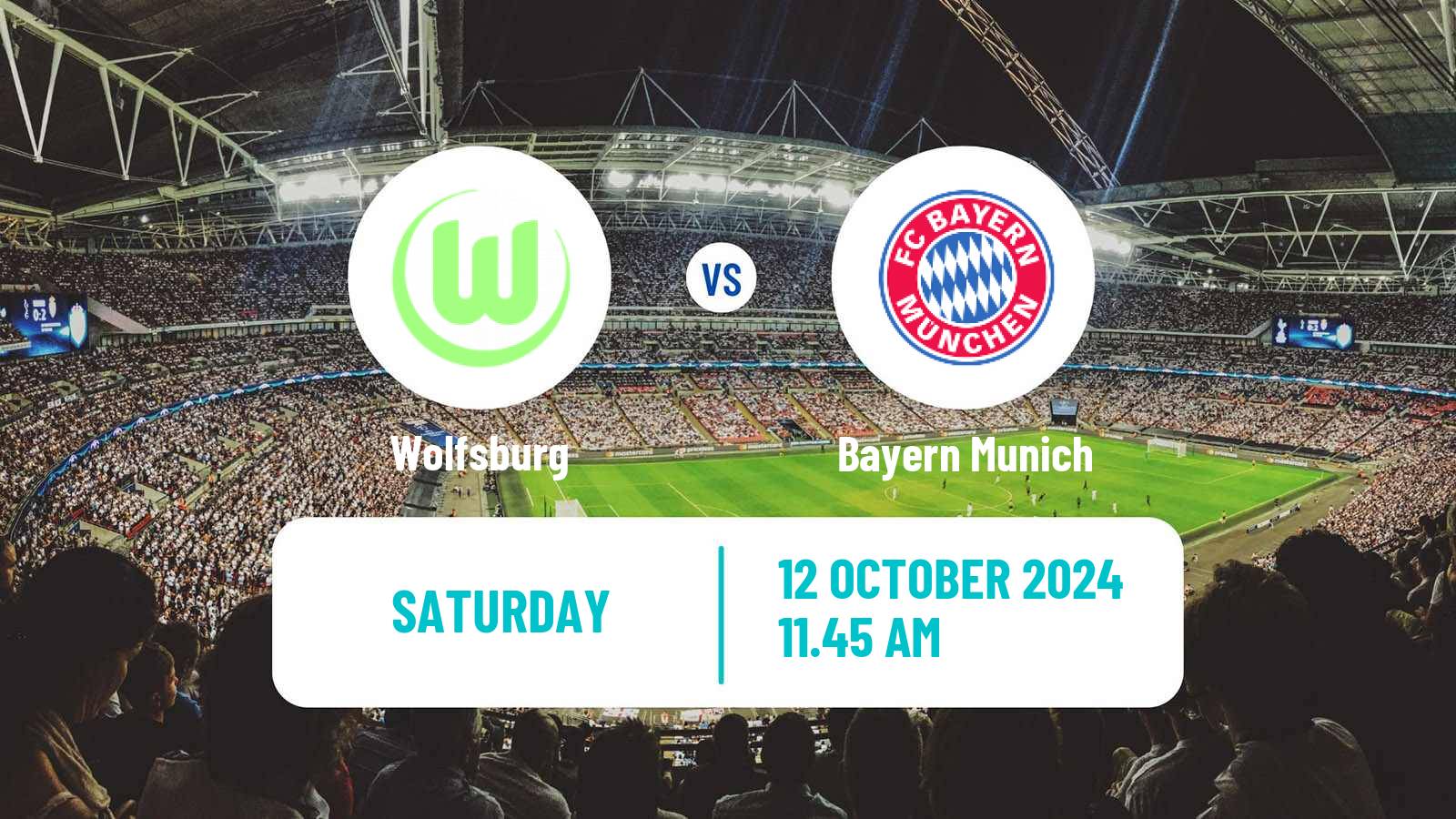 Soccer German Bundesliga Women Wolfsburg - Bayern Munich