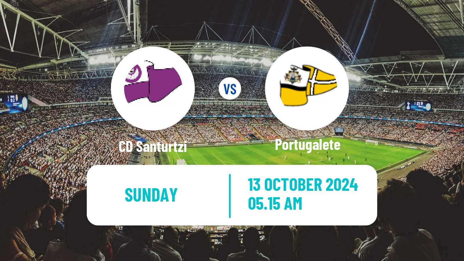 Soccer Spanish Tercera RFEF - Group 4 Santurtzi - Portugalete