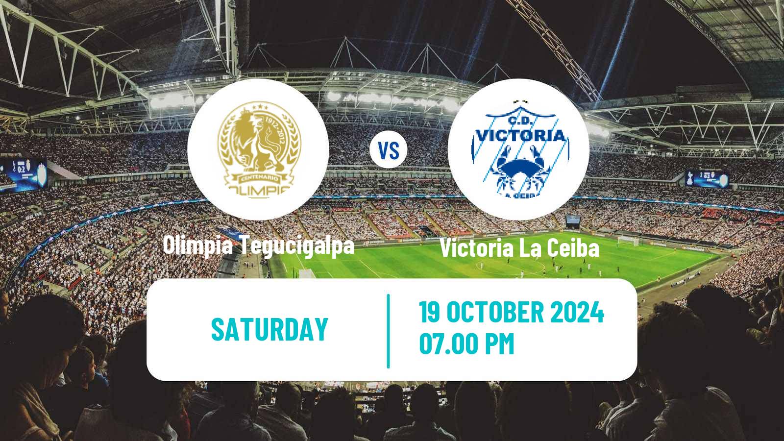 Soccer Honduras Liga Nacional Olimpia Tegucigalpa - Victoria La Ceiba